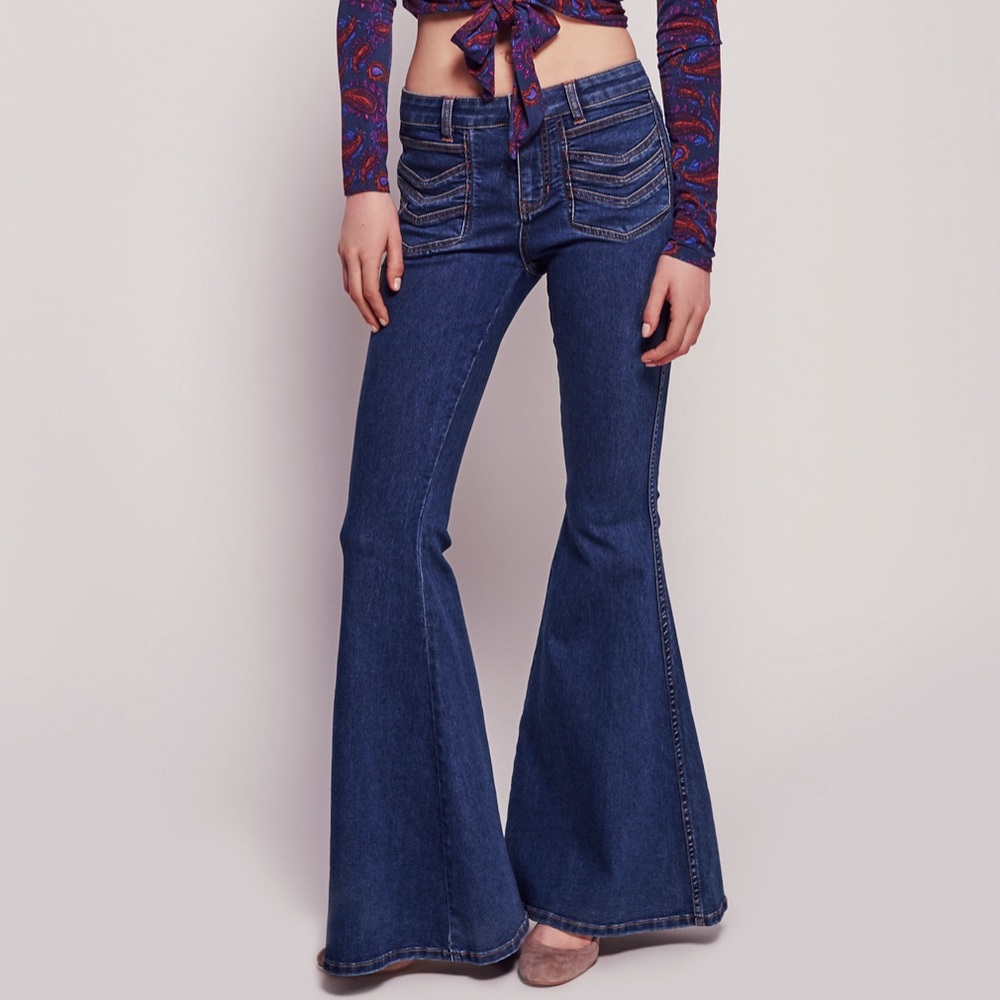 Free People Stella Flare Jeans size 27